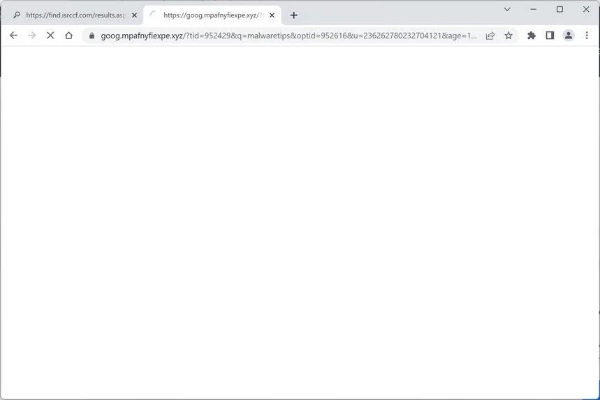 Image: Goog.Mpafnyfiexpe.xyz browser redirect