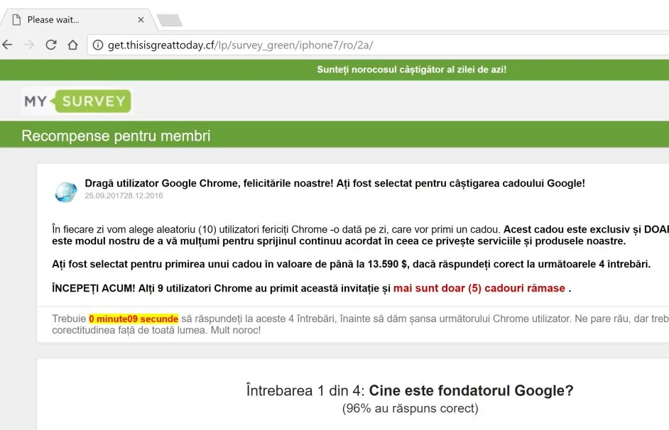 get.thisisgreattoday.cf redirect virus