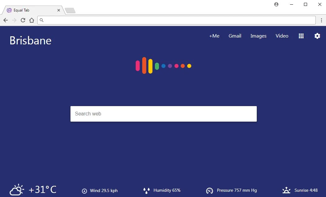 Equal Tab New Tab redirect