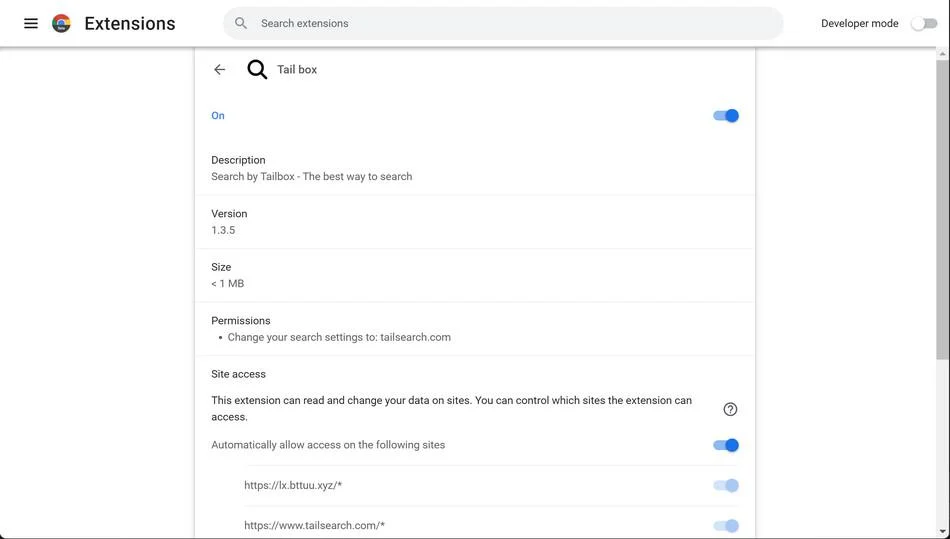 How to Remove Tail Box Search (Virus Removal Guide) 1 Image: Tail Box Search