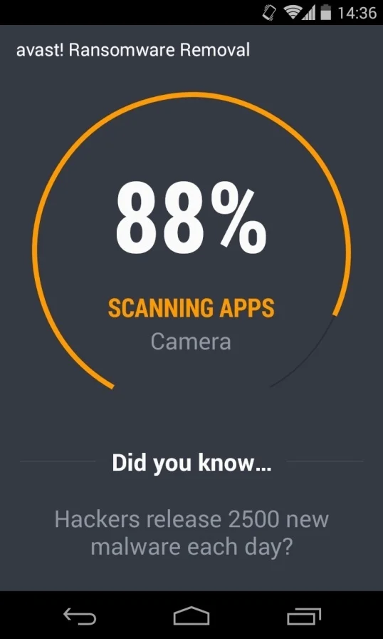 [Image: Avast Ransomware Removal scan]