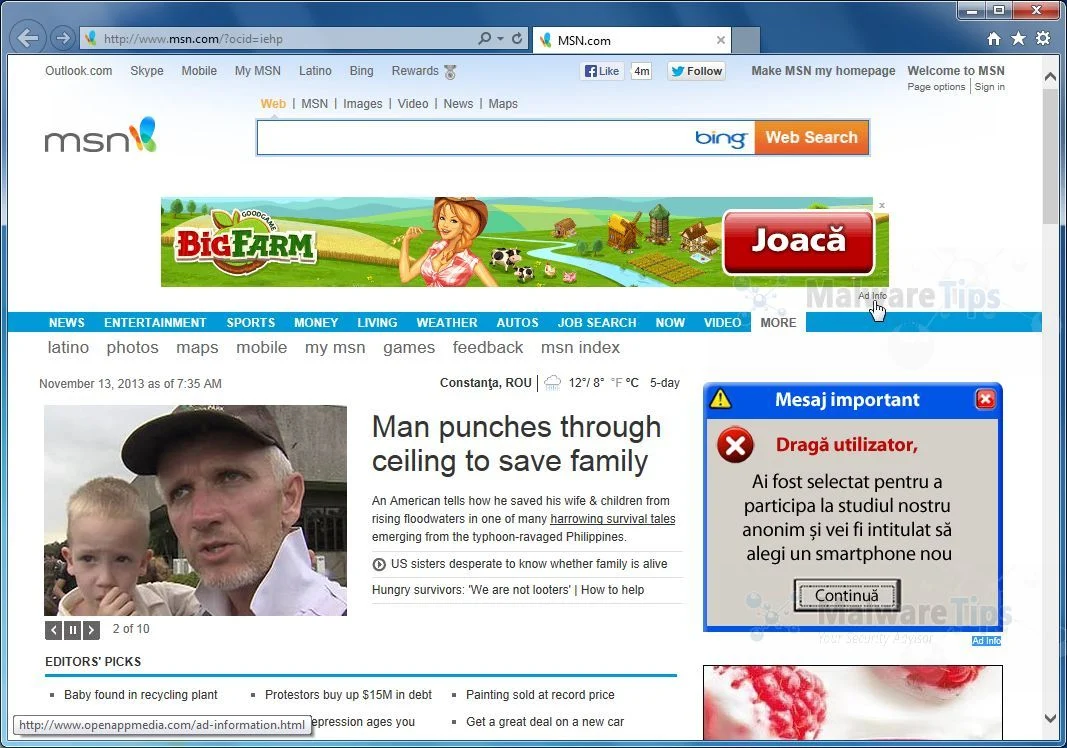 [Image: WajamUpdater.exe malware]