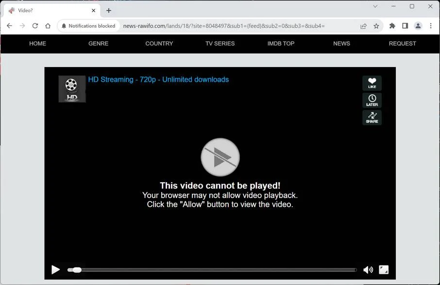 news-rawifo.com malware