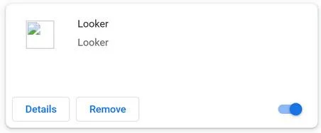 Remove Looker Chrome Extension (Virus Removal Guide) 1 Image: Looker Chrome extension