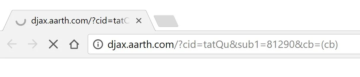 Djax.aarth.com redirect virus