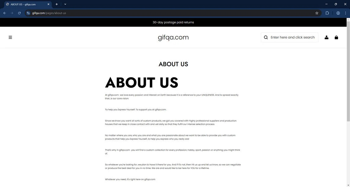 Gifqa.com Scam Store: What You Need To Know 1 Gifqa.com scam
