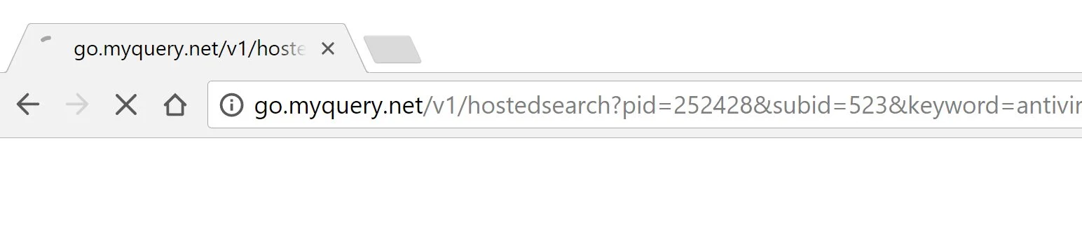 go.myquery.net/v1/hostedsearch?pid=redirect virus