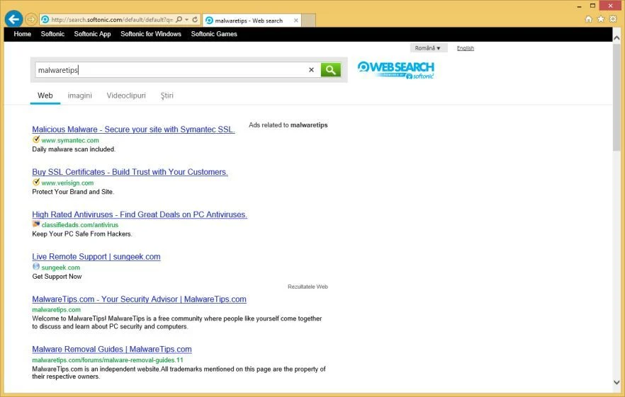 Search.Softonic.com virus