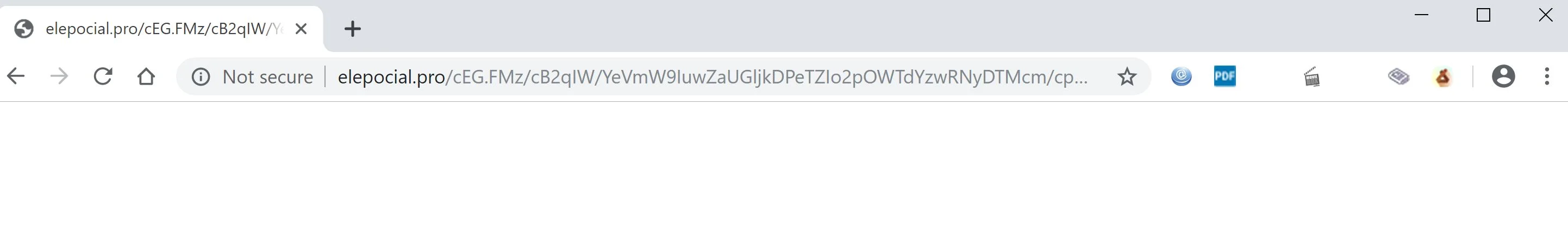 How to remove Elepocial.pro redirect (Virus Removal Guide) 1 Image: Chrome browser is redirected to Elepocial.pro