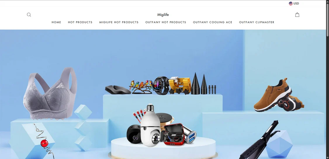 Migilife.com Scam Store - Do Not Purchase Anything 1 Migilife.com scam