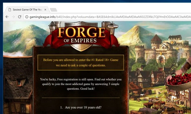 Sexiest Game Of The Year Adware