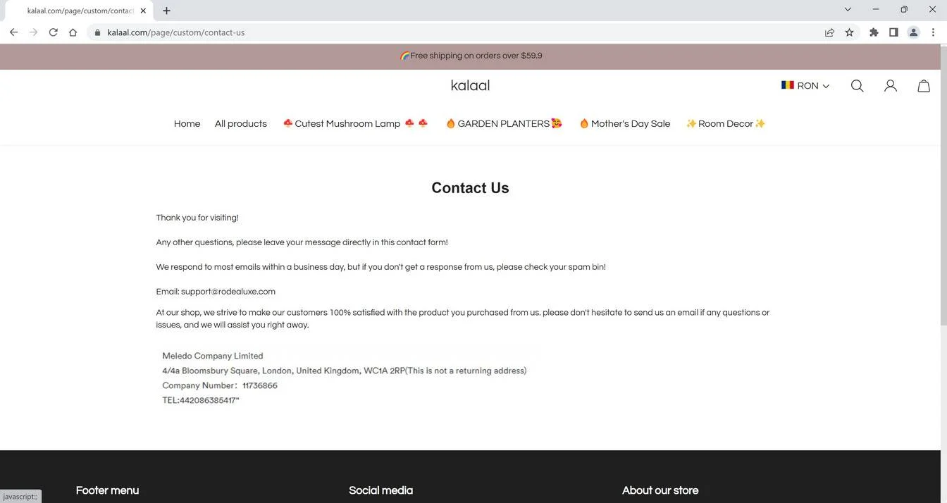 kalaal.com ad
