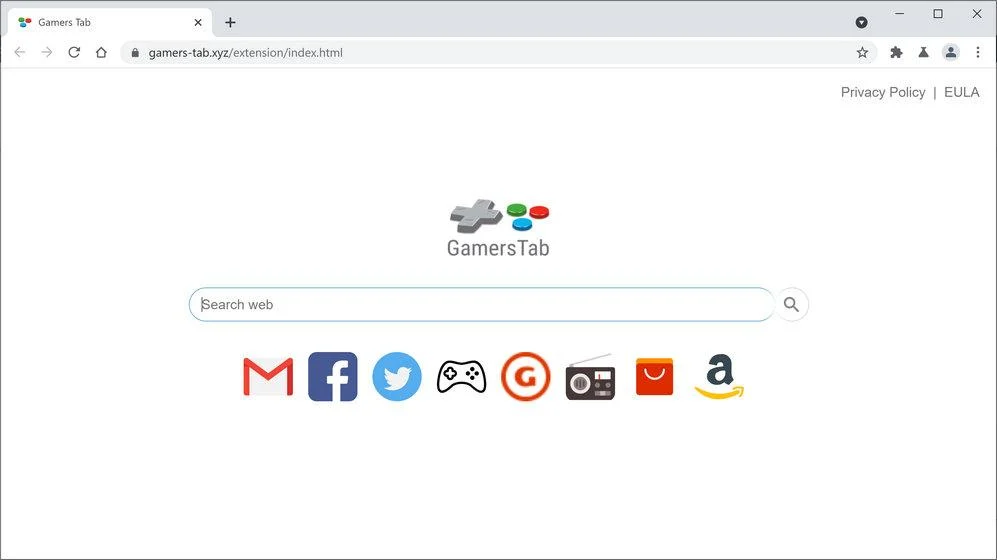 Remove Gamers Tab browser hijacker (Virus Removal Guide) 1 Image: Chrome browser is redirected to Gamers Tab