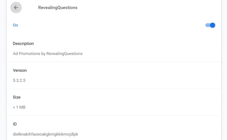 RevealingQuestions Ads