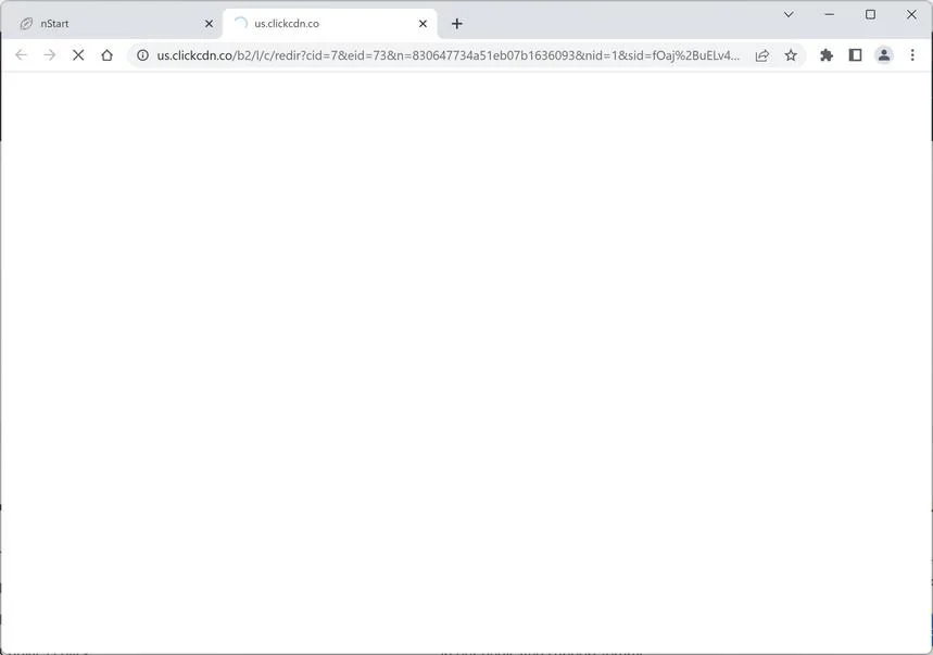 Remove Us.clickcdn.co Ads (Virus Removal Guide) 1 Image: Chrome browser is redirected to Us.clickcdn.co