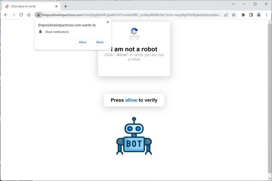 Image: Thepositiveimpactnow.com Ads