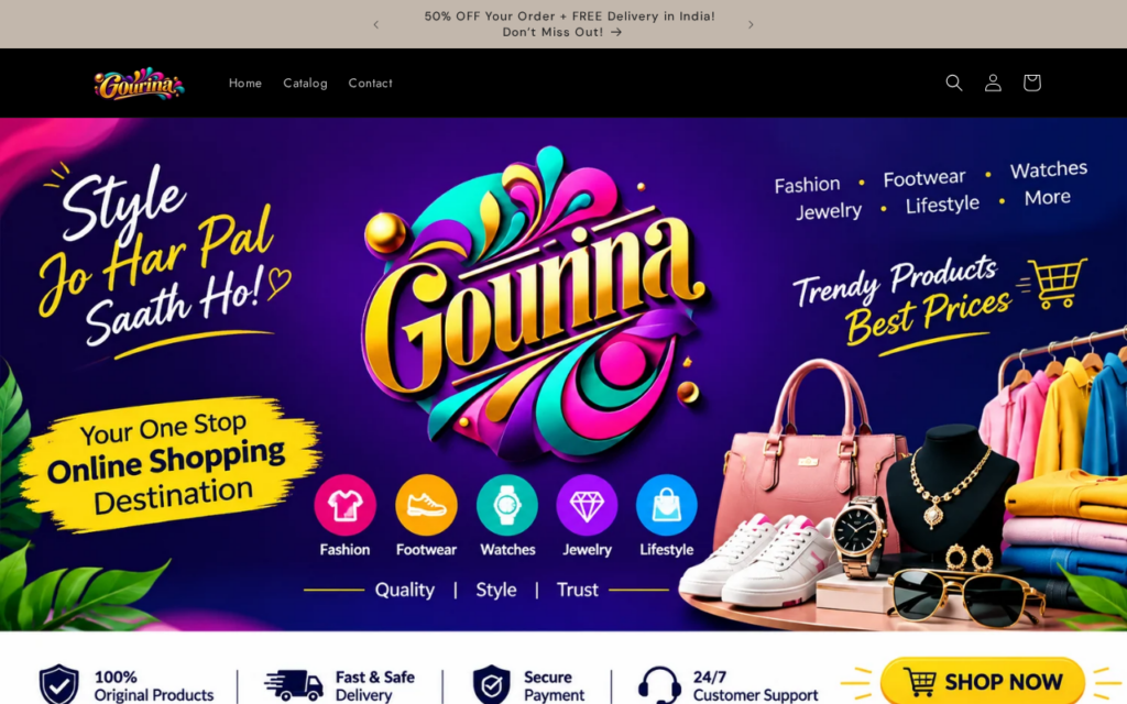 Gourina.online EXPOSED - Shopping Scam or Legit? Key Findings 1 Gourina.online scam