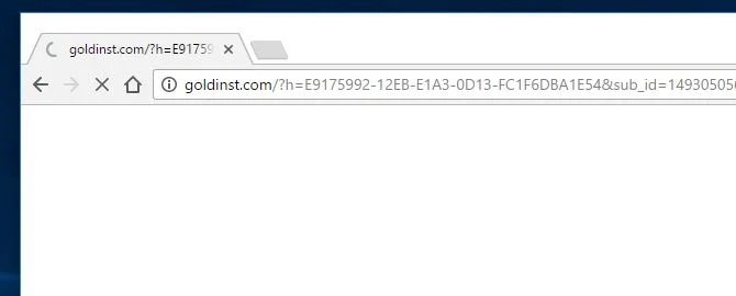 goldinst.com virus
