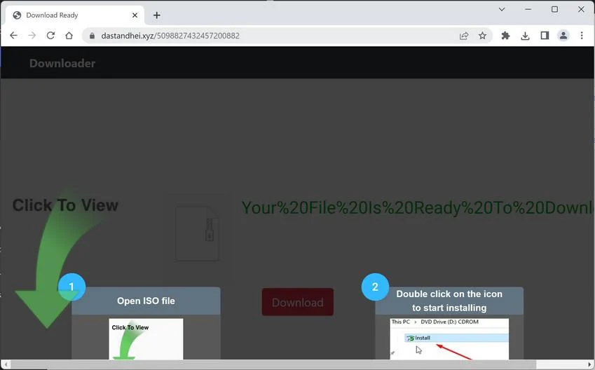 Remove Dastandhei.xyz Ads (Virus Removal Guide) 1 Image: Dastandhei.xyz browser redirect