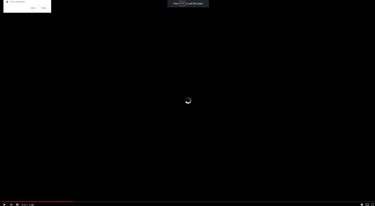 Image: Chrome browser is redirected to Click.outspinned.com