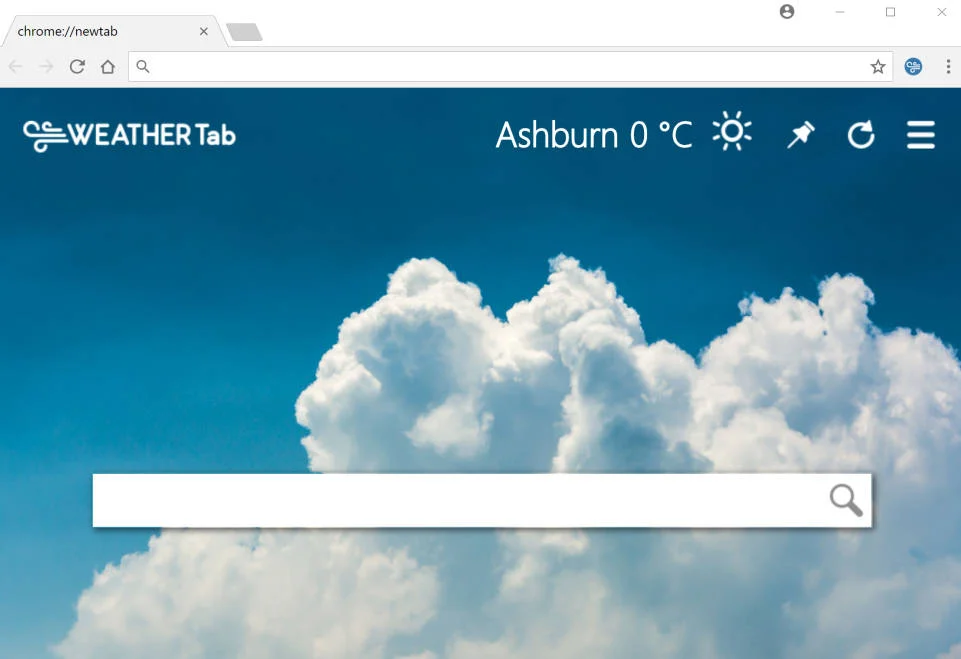 Weather Tab redirect virus