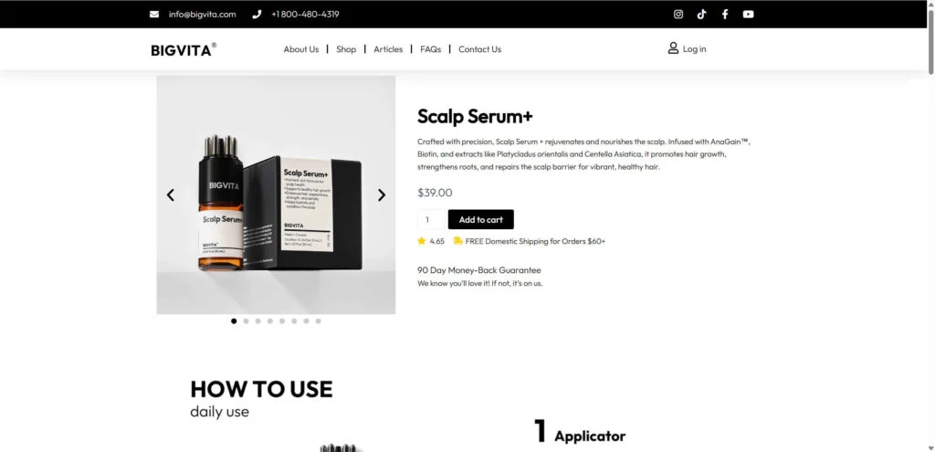 Bigvita Scalp Serum Review – Does It Really Stop Hair Loss or Just Hype? 1 1 96