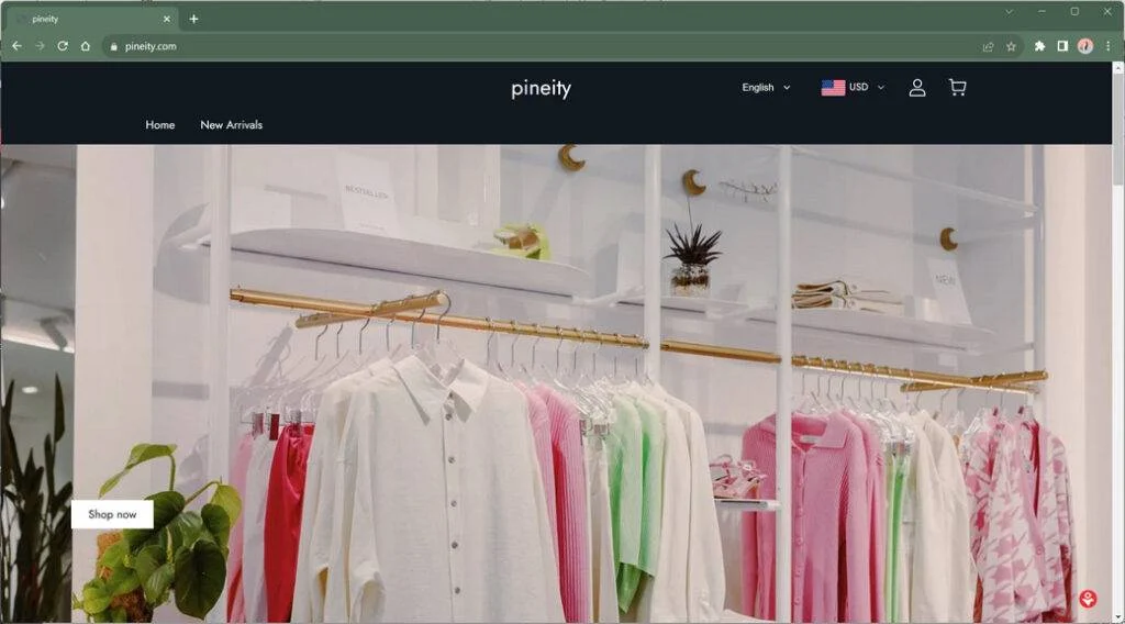 Pineity.com Examined: Fake Shopping Site Red Flags 1 pineity.com china trendmicro