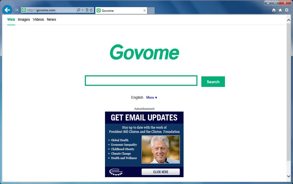 [Image: Govome.com virus]