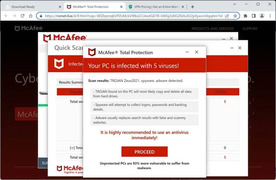 Remove Romet.live Pop-up Ads (Virus Removal Guide) 1 Image: Romet.live Ads