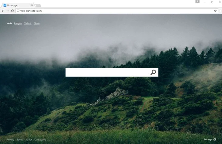Web-start-page.com Redirect