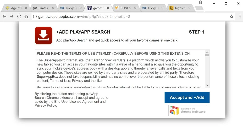 The Desktop Weather adware