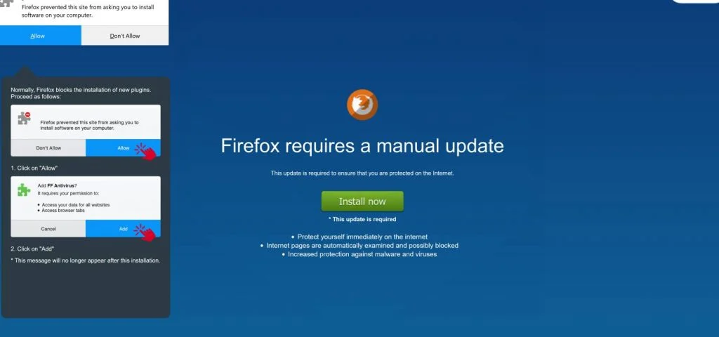 FF Upload Checker Firefox Addon Scam