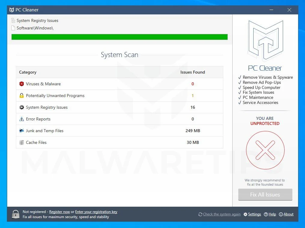 How to remove PC Cleaner (Virus Removal Guide) 1 Image: PC Cleaner