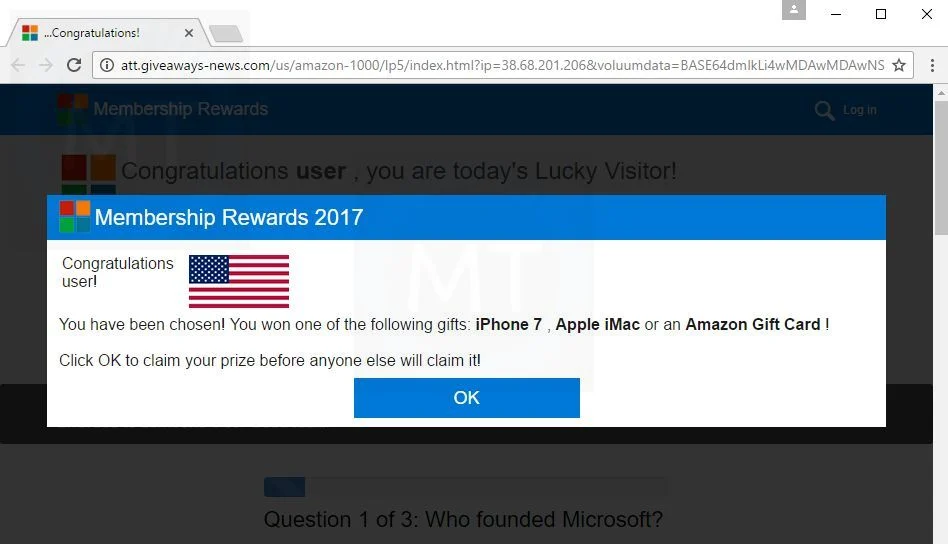Membership Rewards 2017 pop-ups Membership Rewards 2017 Virus