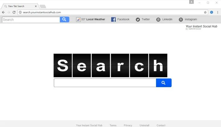 Search.yourinstantsocialhub.com redirect Search.yourinstantsocialhub.com virus