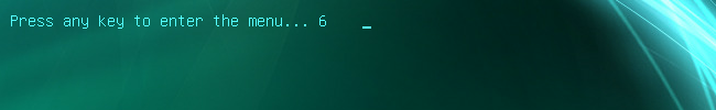 [Image: Starting infected computer from Kaspersky Rescue Disk]