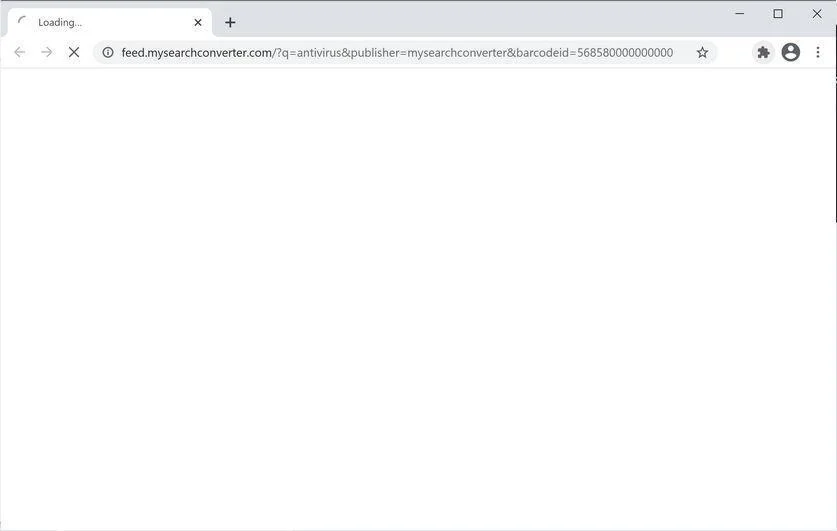 Remove MySearchConverter Search (Virus Removal Guide) 1 Image: Chrome browser is redirected to MySearchConverter Search