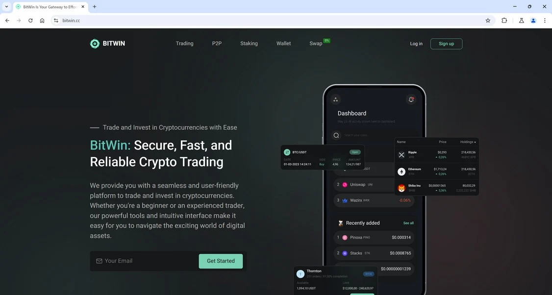 Bitwin.cc scam