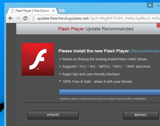 update.freecheckupdates.net virus