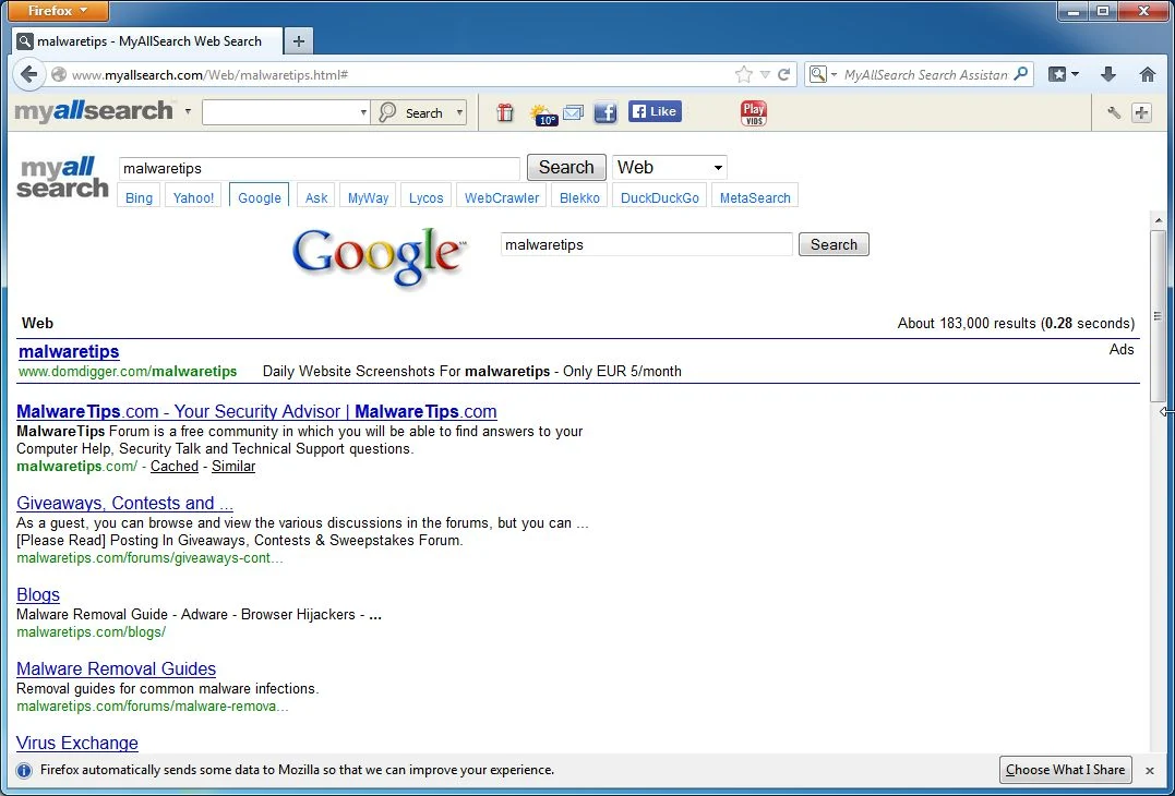 [Image: MyAllSearch redirect]