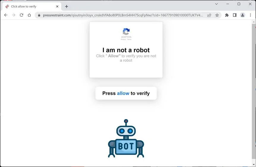 Remove Pressrestraint.com Pop-up Ads (Virus Removal Guide) 1 Image: Pressrestraint.com Ads