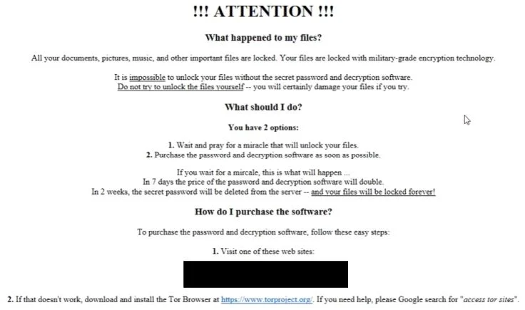 _HOW_TO_UNLOCK_FILES_.html Files Encrypted virus