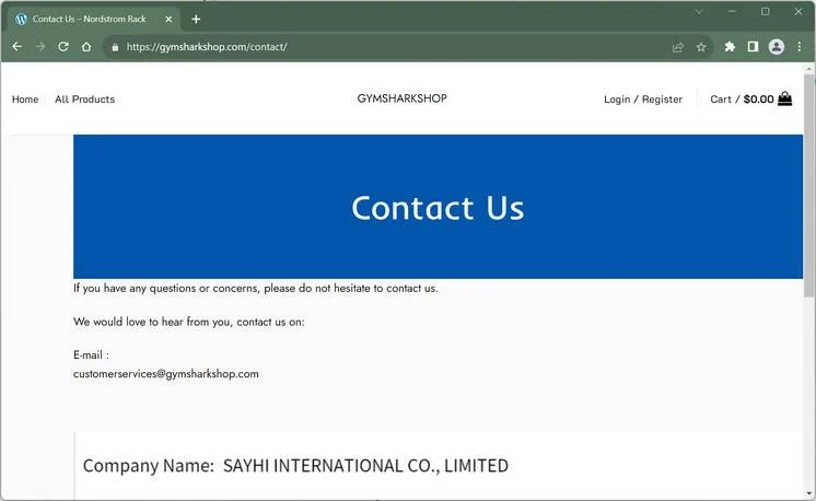 Gymsharkshop.com Scam Alert: Don't Get Fooled 1 gymsharkshop.com scam