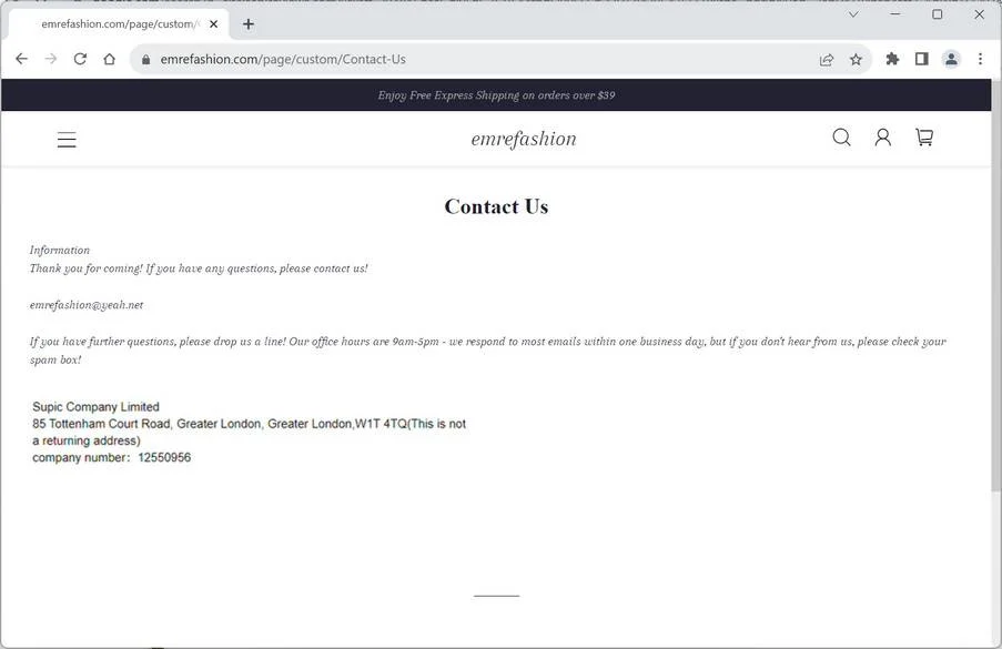 Emrefashion.com Review: Is Emrefashion.com A Scam Or Legit? 1 1 Emrefashion.com scam