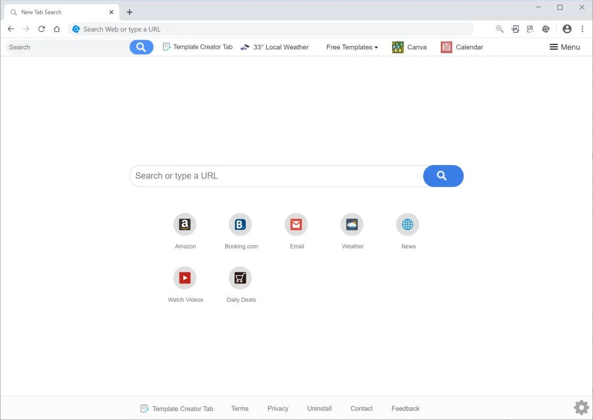 Remove Search.ttemplatecreator.co redirect (Virus Removal Guide) 1 Image: Chrome browser is redirected to Search.ttemplatecreator.co