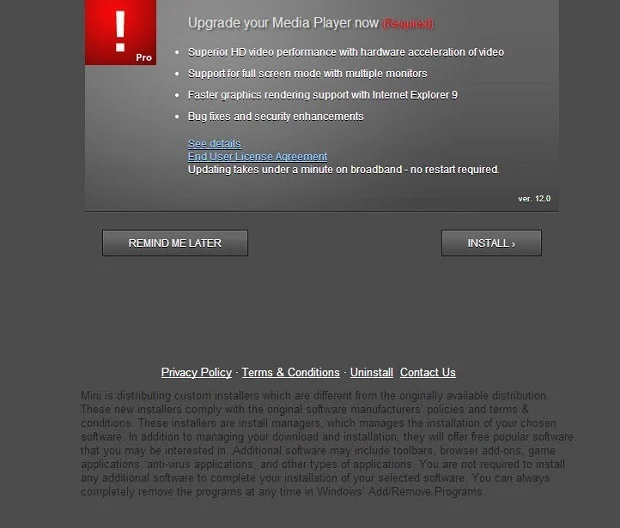 [Image: Upgrade your Media Player now virus]