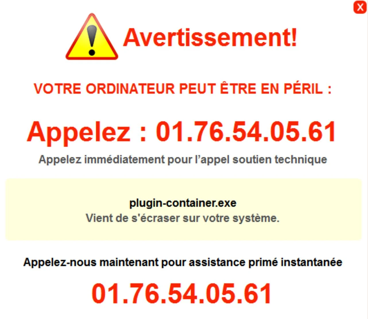 Votre Ordinateur Peut Être En Péril Scam Virus