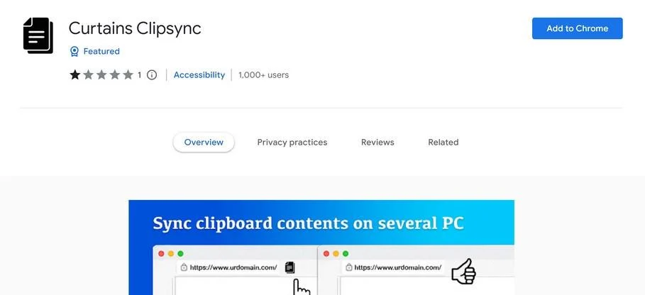 Remove Curtains Clipsync Adware (Virus Removal Guide) 1 Image: Curtains Clipsync Chrome extension