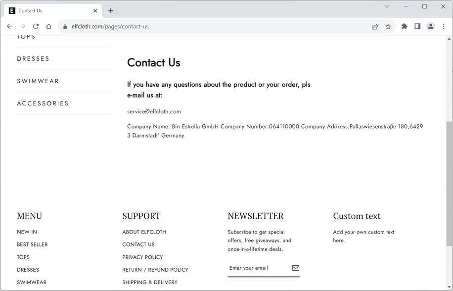 Elfcloth.com Review: Is Elfcloth.com A Scam Or Legit? 1 Elfcloth.com scam