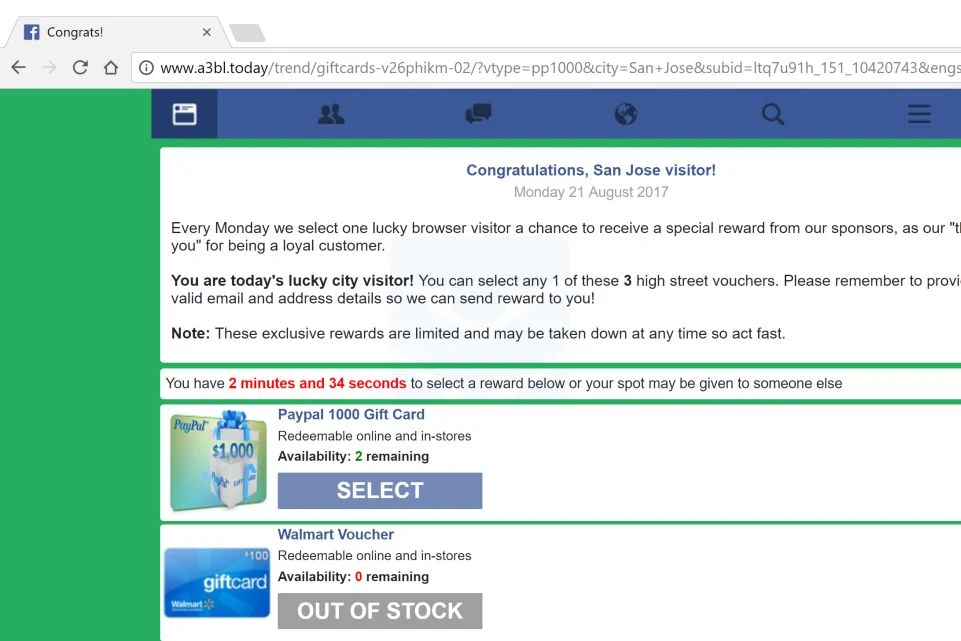 www.a3bl.today redirect virus